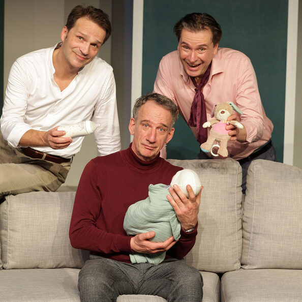 Komödie „Drei Männer und ein Baby“