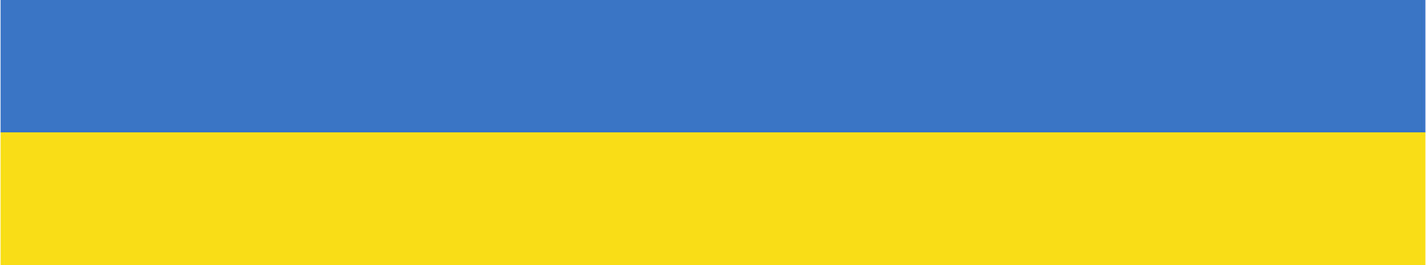 Symbolbild (blau-gelb) in Anlehnung an die Farben der Ukraine.