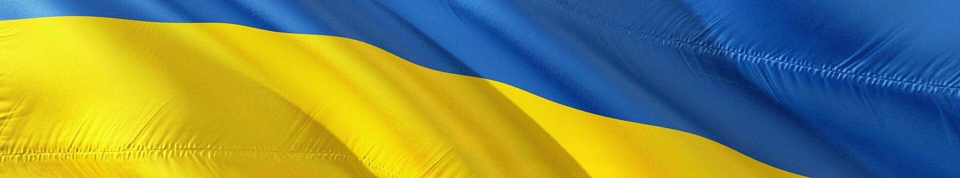 Das Symbolbild zeigt die Flagge der Ukraine.